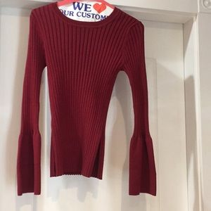 Beautiful burgundy red sweater
